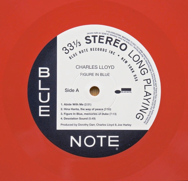 Image of Label Cover of 2xLP - NEW/NEW - CHARLES LLOYD, Figure In Blue (Blue Note; 7844920, Europe 2025, Gatefold), ,  - 4635216E