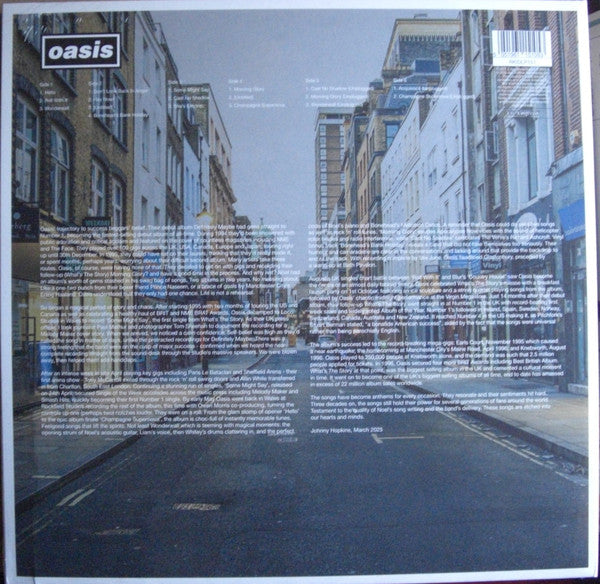Image of Back Cover of 3xLP - NEW/NEW - OASIS, (What's The Story) Morning Glory? (30th Anniversary Deluxe Edition) (Big Brother Recordings Limited; RKIDLP151, Europe 2025 Reissue), ,  - 4035028E
