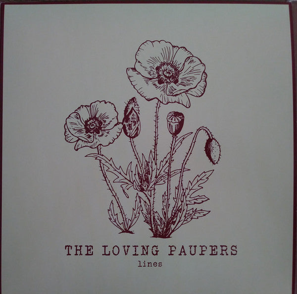 Image of Front Cover of LP - VG+/VG - THE LOVING PAUPERS, Lines (Jump Up! Records; JUMP147LP, US 2019, Red Vinyl. Limited to 400 Copies.), Faint ring wear.,  - 3945056S