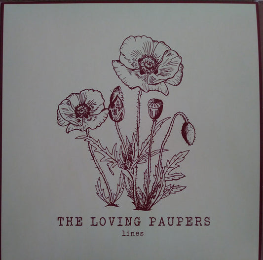 Image of Front Cover of LP - VG+/VG - THE LOVING PAUPERS, Lines (Jump Up! Records; JUMP147LP, US 2019, Red Vinyl. Limited to 400 Copies.), Faint ring wear.,  - 3945056S