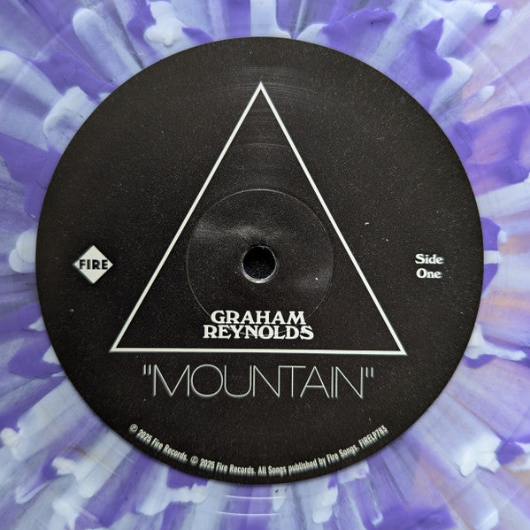 Image of Label Cover of LP - VG+/EX - GRAHAM REYNOLDS, Mountain (Fire Records; FIRELP783, UK 2025, Die Cut Sleeve), ,  - 3925043E