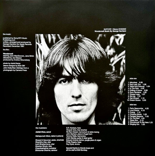 Image of Label Cover of 3945024S: LP - GEORGE HARRISON, Wonderwall Music (Dark Horse Records; DH0033Z, Worldwide 2024 Reissue, Die Cut Sleeve, Insert, Zoetrope Picture Disc. Numbered) No. 3510. Opened Instore, Still In Stickered Shrinkwrap  EX/EX