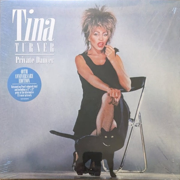 Image of Front Cover of 3915091C: LP - TINA TURNER, Private Dancer (Parlophone; 5021732386076, Worldwide 2025 Reissue, Inner & Insert, Pearl Vinyl) Still In Stickered Shrinkwrap  EX/VG+