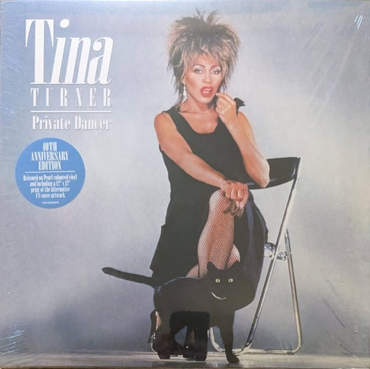 Image of Front Cover of 3915091C: LP - TINA TURNER, Private Dancer (Parlophone; 5021732386076, Worldwide 2025 Reissue, Inner & Insert, Pearl Vinyl) Still In Stickered Shrinkwrap  EX/VG+