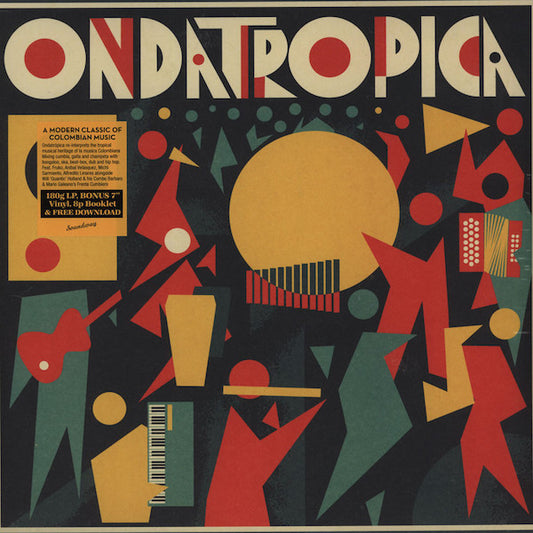Image of Front Cover of 3xLP - NEW/NEW - ONDATROPICA, Ondatropica (Soundway; SNDWLP045, Europe Reissue, Gatefold, Booklet, With 7"), ,  - 0236110E