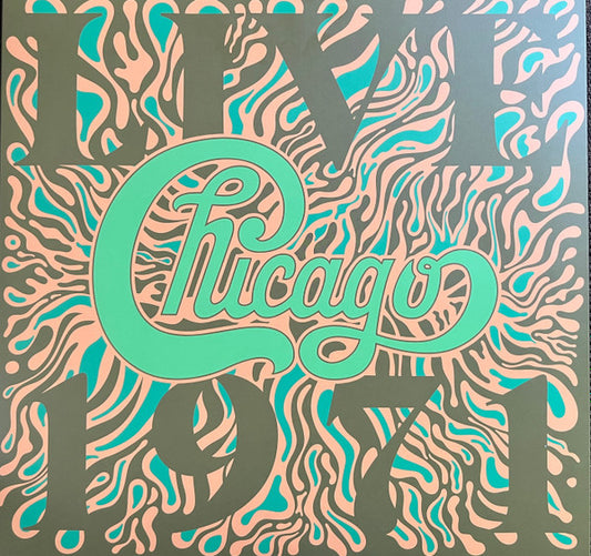 Image of Front Cover of 4xLP - EX/EX - CHICAGO, Chicago At The John F. Kennedy Center For The Performing Arts, Washington D.C. (9/16/1971) (Rhino Records; R1 706223, UK, Europe & US 2024, Quadruple Gatefold), Opened Instore, Still In Stickered Shrinkwrap,  - 3945077S
