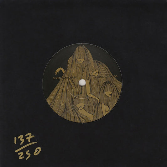 Image of Front Cover of 7" - EX/EX - SKINNY PELEMBE, Seven Year Curse / Should You Go (Brownswood Recordings; TOUGH001, UK 2017, Numbered plain sleeve, Limited Edition of 250), Number 141 of 250 (written in gold pen on sleeve),  - 3925125E
