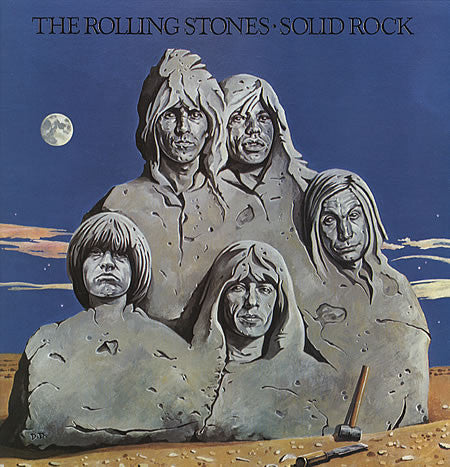 Image of Front Cover of LP - VG/VG+ - THE ROLLING STONES, Solid Rock (Decca; TAB 1, UK 1980), ,  - 3915082C