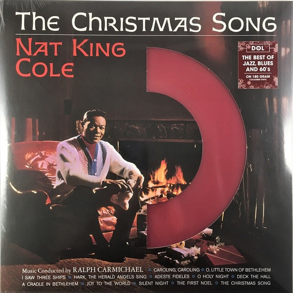 Image of Front Cover of LP - NEW/NEW - NAT KING COLE, The Christmas Song (DOL; DOS761MB, Europe 2013, Die Cut Sleeve, Red Vinyl), ,  - 4316527C