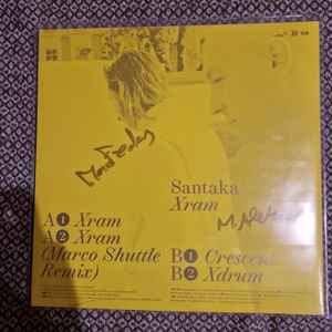 Image of Back Cover of 3915320C: 12" EP - SANTAKA, Xram (Radio Vilnius; RV 001, Lithuania 2023, Picture Sleeve)   VG/VG+