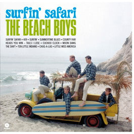 Image of Front Cover of LP - NEW/NEW - THE BEACH BOYS, Surfin' Safari (WaxTime In Color; 950638, Europe 2018 Reissue, Limited Edition, Stereo, Green Vinyl), ,  - 3955065S