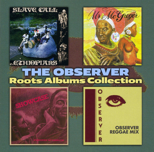 Image of Front Cover of 5035217E: 2xCD - THE OBSERVER, Roots Albums Collection (Doctor Bird; DB2CD139, UK 2024, Double CD Case)   VG+/VG+