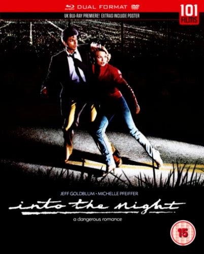 Image of Front Cover of Blu-Ray - VG+/VG+ - JEFF GOLDBLUM, DAVID BOWIE, Into the Night (101 Films; 101FILMS325, Europe , Dual Format DVD + Blu ray), ,  - 3935219E