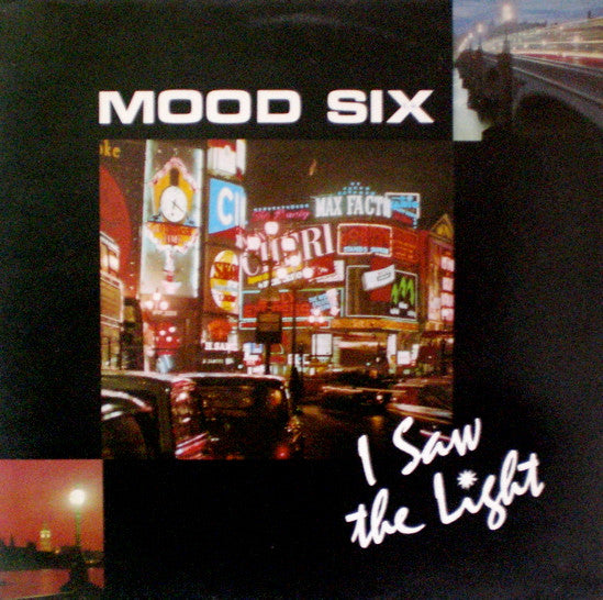 Image of Front Cover of 12" EP - VG/VG+ - MOOD SIX, I Saw The Light (Cherry Red; PVC 6916, UK 1987, ex Merton Parkas, The Times...), With Press Sheet and Photo,  - 3945167S
