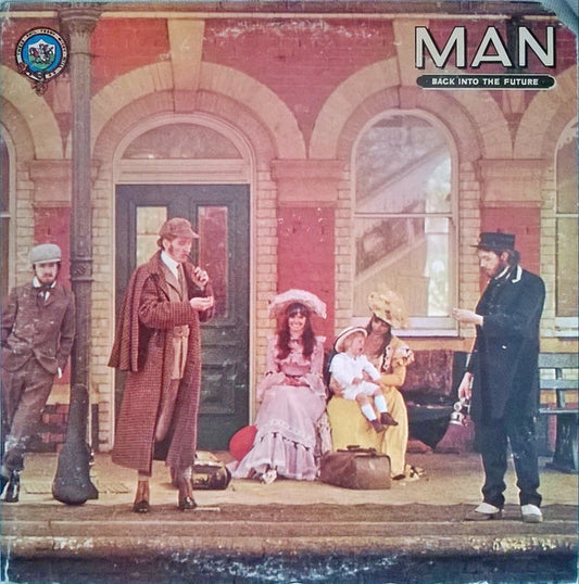 Image of Front Cover of 2xLP - VG/G+ - MAN, Back Into The Future (United Artists Records; UA-LA179-H2, US 1973, Gatefold), Light mottling,  - 3915346C
