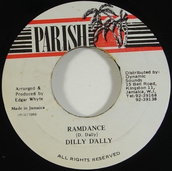 Image of Front Cover of 7" - /G - DILLY DALLY, Ramdance (Parish; , Jamaica 1986), Groovewear, plays fine. Label wear.,  - 3925245E