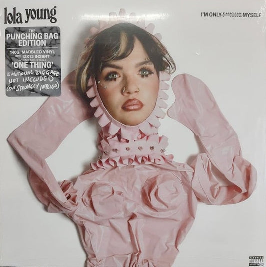 Image of Front Cover of 4035022E: LP - LOLA YOUNG, I'm Only F**king Myself (Island; 7842922, Europe 2025, Standard Sleeve, Insert, The Punching Bag Edition - Marbled Vinyl, Alternative Artwork)   NEW/NEW