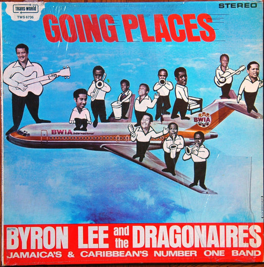 Image of Front Cover of LP - VG+/VG+ - BYRON LEE AND THE DRAGONAIRES, Going Places (Trans-World; TWS 6736, Canada 1970, Pasteback Sleeve, Stereo), ,  - 3915468C