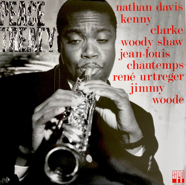 Image of Front Cover of LP - VG/VG+ - THE NATHAN DAVIS SEXTET, Peace Treaty (Sam Records; SR17/1, France 2020 Reissue, Flipback Sleeve, Company Inner, Remastered), Light wear to sleeve. ,  - 3945232S