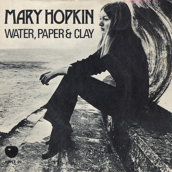Image of Front Cover of 7" - VG/VG - MARY HOPKIN, Water, Paper & Clay (Apple Records; APPLE 39, UK 1971, Picture Sleeve, Solid Centre), ,  - 3516113C