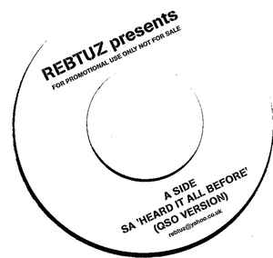 Image of Front Cover of 3955215S: 7" - VARIOUS, Rebtuz Presents (Rebtuz; REBTUZ002, UK 2006)   /EX