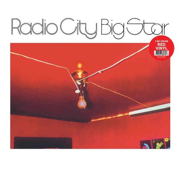 Image of Front Cover of LP - NEW/NEW - BIG STAR, Radio City (Klimt Records; MJJ470CR, France & Benelux 2025, Red Vinyl), ,  - 2416412C