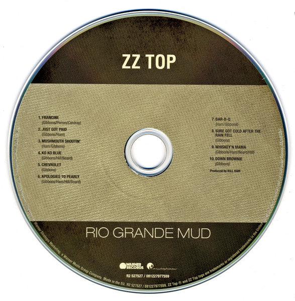 Image of Label Cover of 3935315E: 5xCD - ZZ TOP, Original Album Series (Warner Records; R2 527527, Europe , Slipcase, 5 Inners)   VG+/VG+