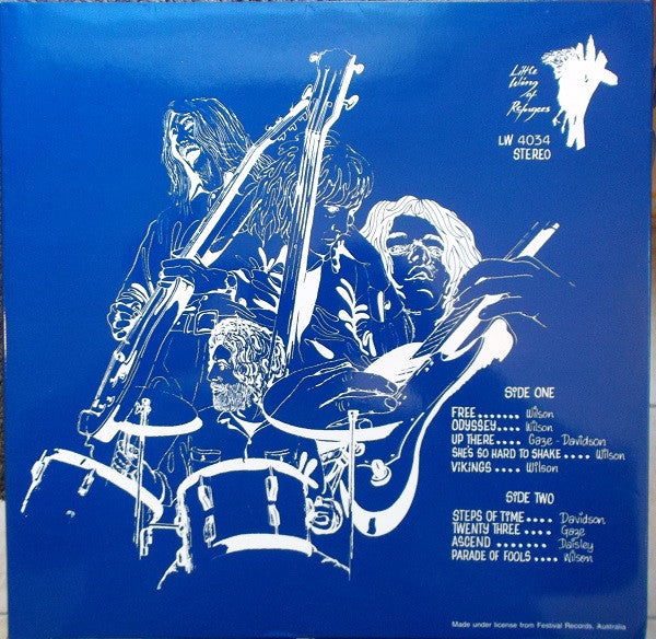 Image of Back Cover of LP - VG+/VG+ - KAHVAS JUTE, Wide Open (Little Wing Of Refugees ; LW 4034, Germany 1994, Centre Opening "Door" Sleeve, Inner), Limited Edition No 561/1000,  - 3925465E