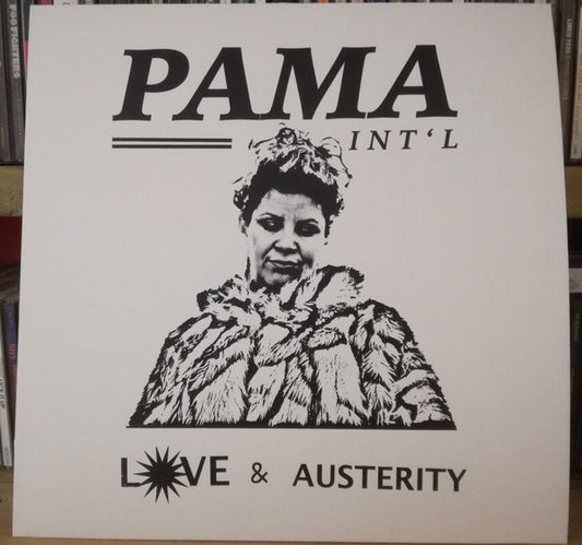 Image of Front Cover of LP - VG+/VG+ - PAMA INT'L, Love & Austerity (Happy People; HPR2 LP, UK 2017, Insert, Numbered Limited Edition), ,  - 3915610C