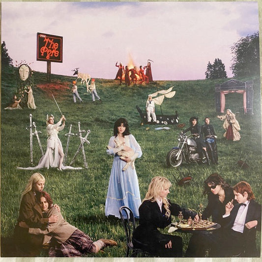 Image of Front Cover of 4255096S: LP - THE LAST DINNER PARTY, From The Pyre (Island; 7859766, Europe 2025, Inner & Insert, Indie Exclusive Inferno Vinyl)   NEW/NEW