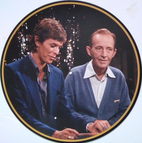 Image of Label Cover of 4355053S: 12" - DAVID BOWIE & BING CROSBY, Peace On Earth / Little Drummer Boy (Primary Wave Music; 792755872369, US 2025, Die Cut Sleeve, Picture Disc)   NEW/NEW