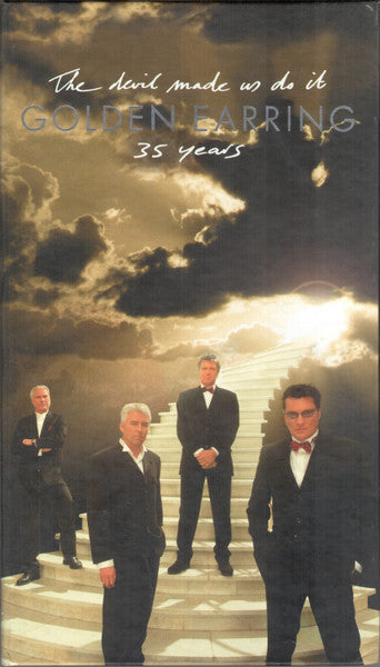 Image of Front Cover of 4xCD - VG+/VG+ - GOLDEN EARRING, The Devil Made Us Do It 35 Years (Universal TV; 549 149-2, Netherlands 2000, Book Sleeve), ,  - 3516428C