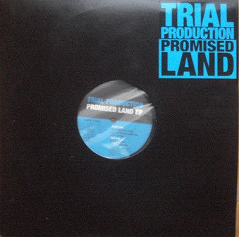 Image of Front Cover of 12" EP - VG+/VG+ - TRIAL PRODUCTION, Promised Land (Face The Music Records; FMR090, Japan 2008, Stickered Plain Sleeve), , A1	Promised LandA2	Promised Land DubA3	SayuriB1	SunshineB2	Sayuri Dub - 4015073C