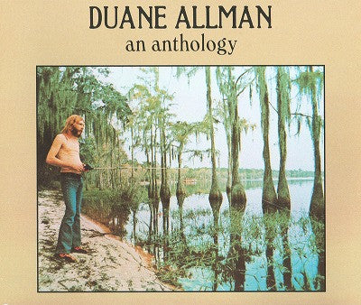 Image of Front Cover of 2xLP - VG/G+ - DUANE ALLMAN, An Anthology (Capricorn; K67502, UK 1972, Gatefold, Booklet), Tracklist sticker on rear. Large crease and heavy wear to top left corner and spine. ,  - 3526304E