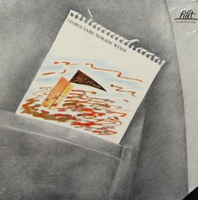 Image of Front Cover of 4025078E: LP - GEORGE SAMS, Nomadic Winds (hat MUSICS; hat MUSICS 3506, US 1982)   VG/VG