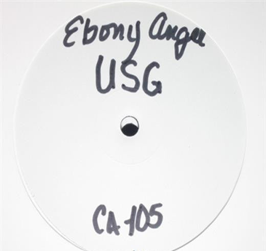 Image of Front Cover of 2x12" - /G+ - USG, Ebony Angel: A Tribute To Fela Anikulapo Kuti (Clairaudience; CA105, US 1998, White Label), Red writing on label, light marks and hairlines. Plays with mild surface noise in intros., A		A Tribute To Fela Kuti (Angel Vox)B		A Tribute To Fela Kuti (Liquid Dub)C		A Tribute To Fela Kuti (Body & Soul Vox)D		A Tribute To Fela Kuti (Juju Dub) - 4015114C