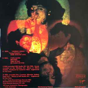 Image of Back Cover of Mini-LP - VG/VG+ - THE LIME SPIDERS, Weirdo Libido (Zinger Records; ZINGIT 1, UK 1987, With Press Release & Photo), ,  - 4015065C