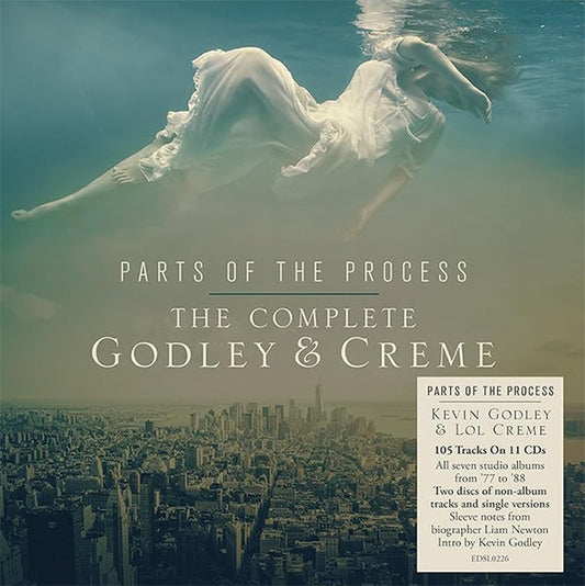 Image of Front Cover of 4035058E: 11xCD - GODLEY & CREME, Parts Of The Process (Edsel Records; EDSL0226, UK 2025, Box Set)   M/M