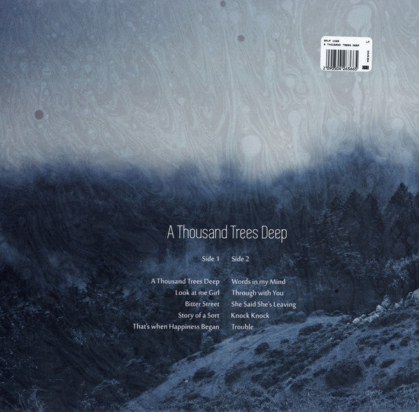 Image of Back Cover of LP - VG+/VG+ - THE BLEU FOREST, A Thousand Trees Deep (Golden Pavilion Records; GP1025LP, Europe 2016, Gatefold, Limited Edition), ,  - 4045112S