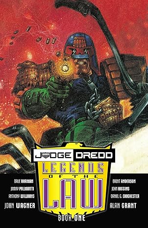 Image of Front Cover of Book - VG+/VG+ - JOHN WAGNER, Judge Dredd: Legends of The Law: Book One (2000 AD; , UK 2022), Strong VG+,  - 4055065S