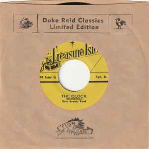 Image of Front Cover of 4055128S: 7" - ERIC MONTY MORRIS / BABA BROOKS BAND, Over & Done With / The Clock (Treasure Isle; , Japan 2025 Reissue, Company Sleeve)   EX/EX
