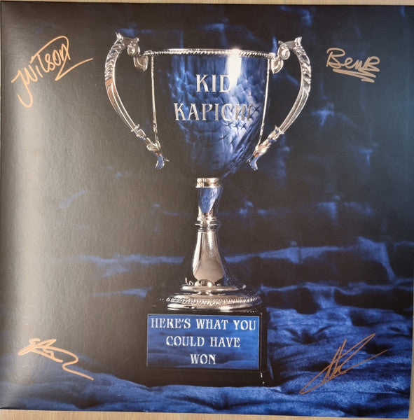 Image of Front Cover of 4025050E: LP - KID KAPICHI, Here's What you Could Have Won (Spinefarm Records; SPINE987801, UK 2022, Silver Vinyl)   VG+/VG+