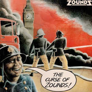 Image of Front Cover of 3545351S: LP - ZOUNDS, Curse of Zounds (Rough Trade; ROUGH31, UK 1984, Inner) Light edge wear, corner crease  VG/VG+