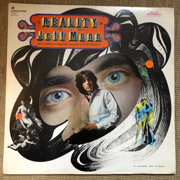 Image of Front Cover of LP - VG/M - JEFF MONN, Reality (Vanguard ; VSD 79291, US 1968, Company Inner), SEALED, Corner Bumps,  - 3626278E
