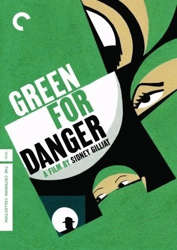 Image of Front Cover of DVD - VG+/VG+ - SIDNEY GILLIAT, Green for Danger (Criterion; 375, UK , Booklet, Region 1 US), ,  - 4035119E