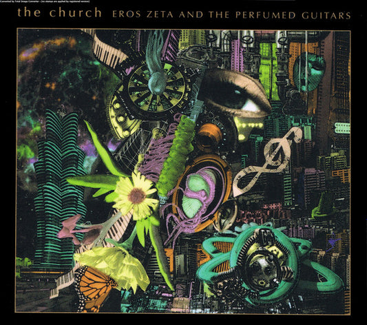Image of Front Cover of CD - VG+/VG+ - THE CHURCH, Eros Zeta And The Perfumed Guitars (Communicating Vessels; CV0088,  2023), ,  - 4055184S