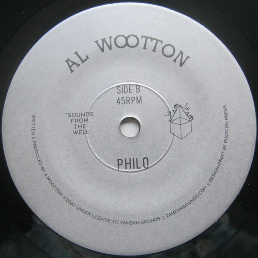 Image of Front Cover of 4025305E: 7" - AL WOOTTON, Request (ZamZam Sounds; ZAMZAM78, US 2020, Plain Sleeve, Solid Centre)   /EX