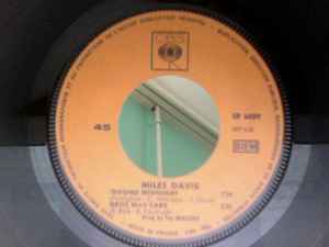 Image of Label Cover of 4025336E: 7" EP - MILES DAVIS, 'Round Midnight (CBS; EP 6009, France 1966, Picture sleeve)   VG+/VG+