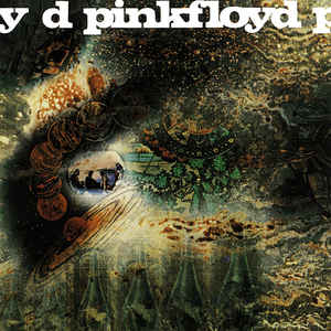 Image of Front Cover of LP - VG/G+ - PINK FLOYD, A Saucerful of Secrets (Columbia Blue/Black; SCX6258, UK 1968, Flipback Slv, Stereo), Record Plays Almost VG, Light Surface Noise. Sleeve Has Writting On The Back. Cellotape Marks And A Corner Tear.,  - 4046227S