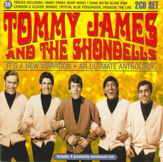 Image of Front Cover of 4055267S: CD - TOMMY JAMES & THE SHONDELLS, It's A New Vibration: An Ultimate Anthology (Westside ; WESD 203, UK 1997)   VG+/VG+